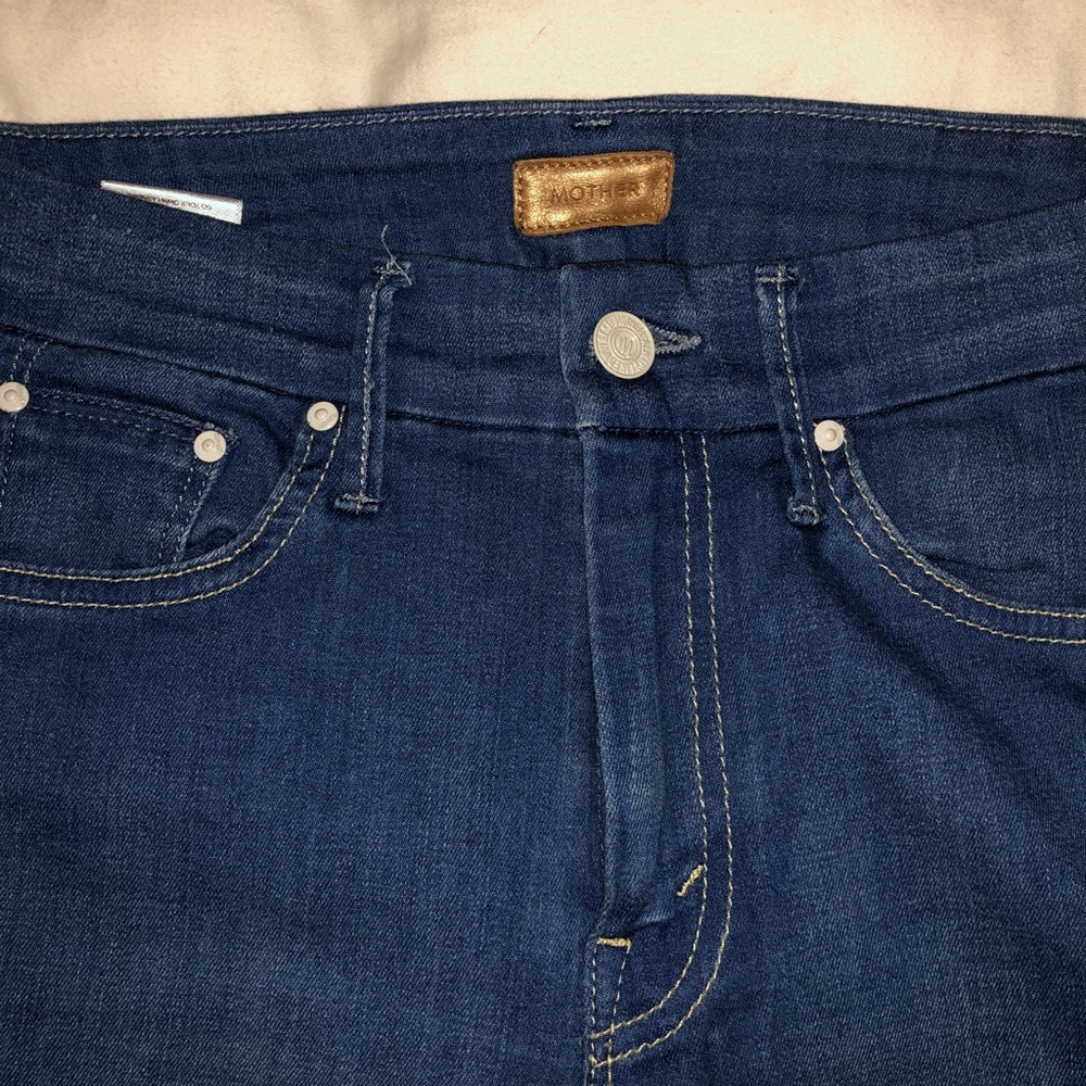 High waisted Mother Denim skinny jeans